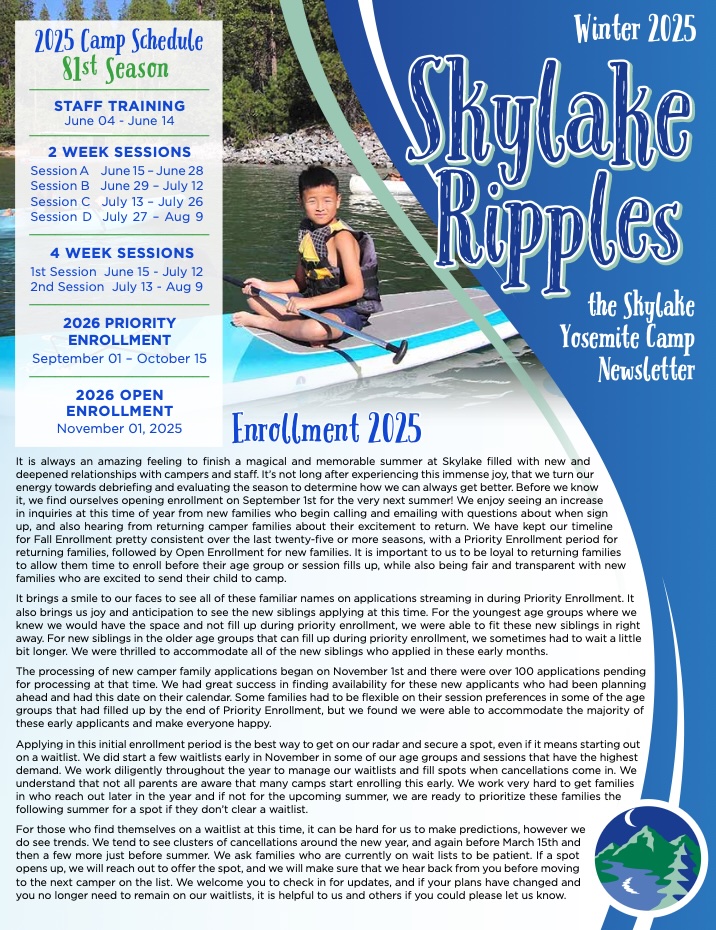 2025 winter newsletter