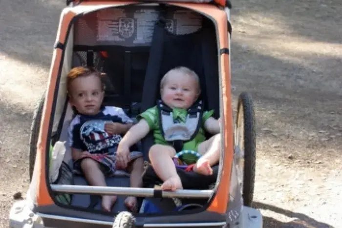Babies in stroller